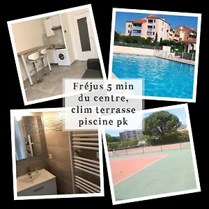 Balcon Des Arènes Studio 5e étage Piscine Clim Tennis Appartement
